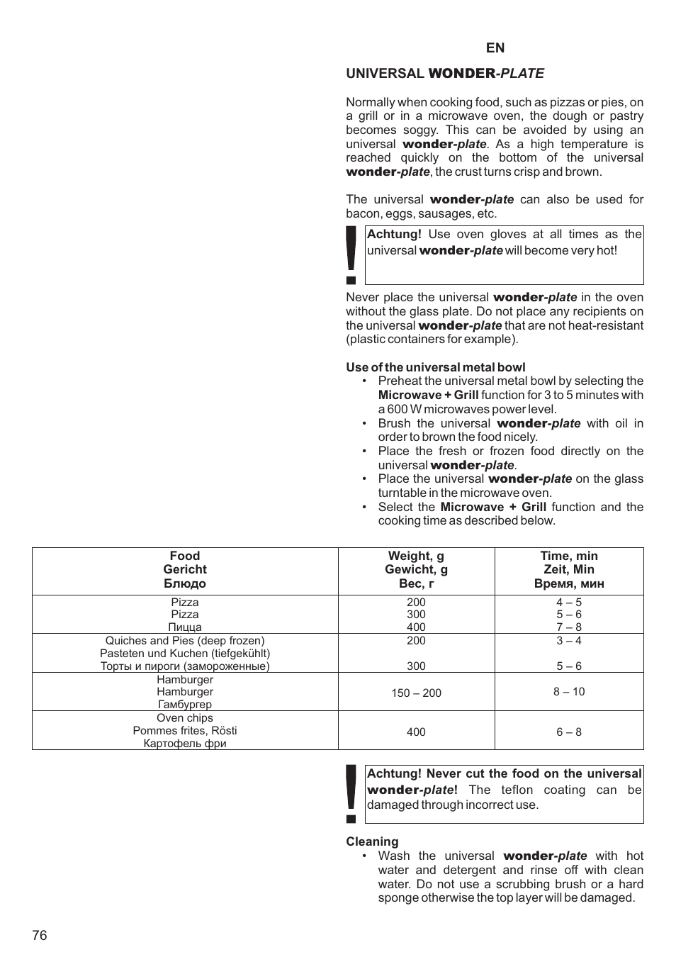 Kaiser EM3200 User Manual | Page 76 / 100