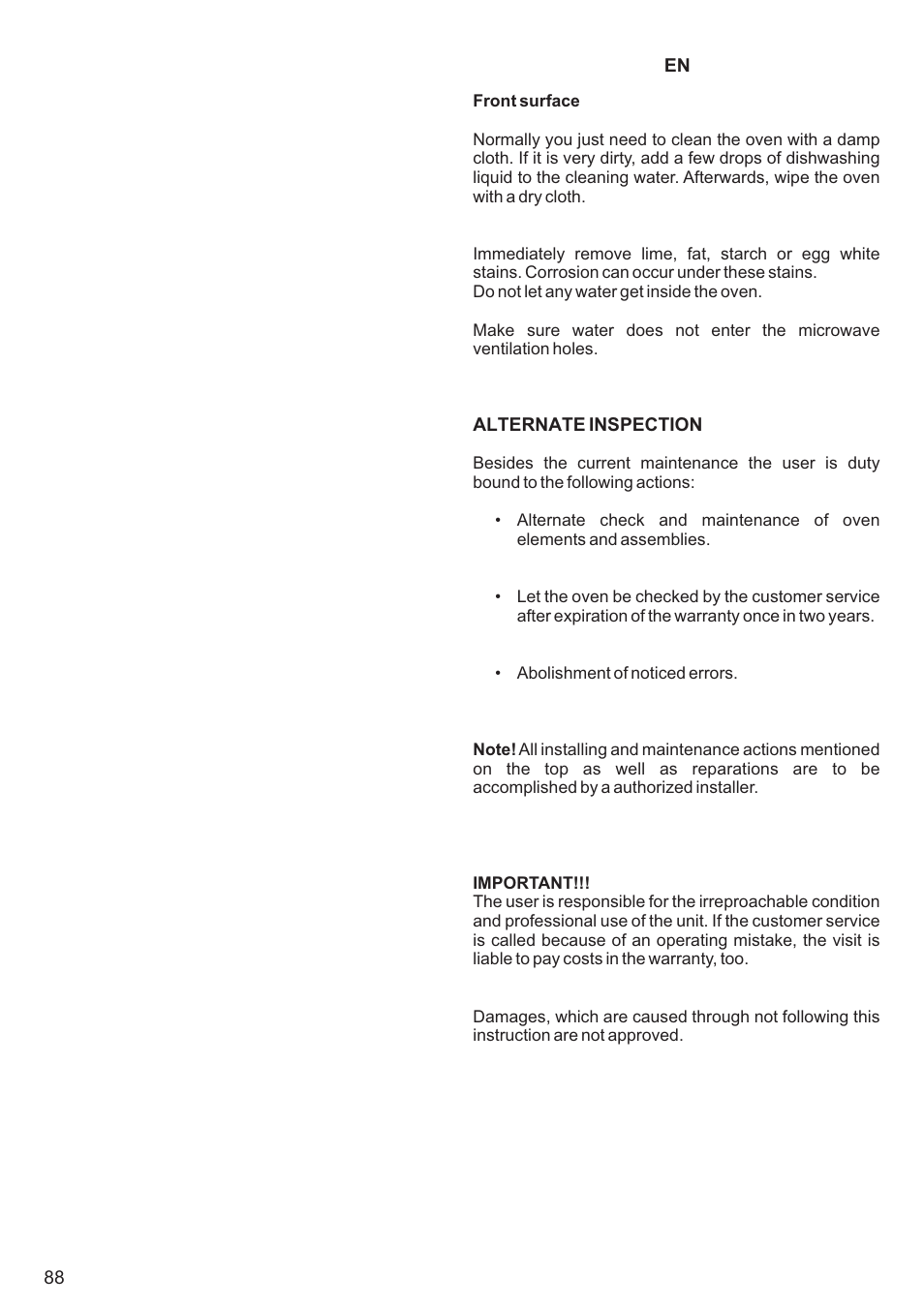 Kaiser EM3200 User Manual | Page 88 / 100