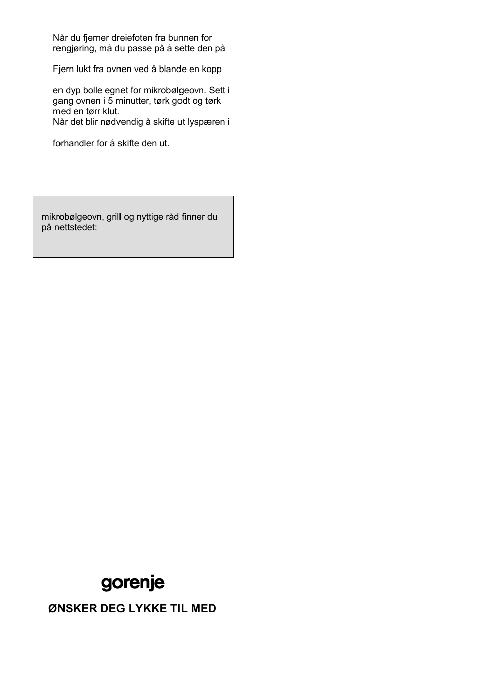 Gorenje GMO-23 Ora Ito User Manual | Page 140 / 175