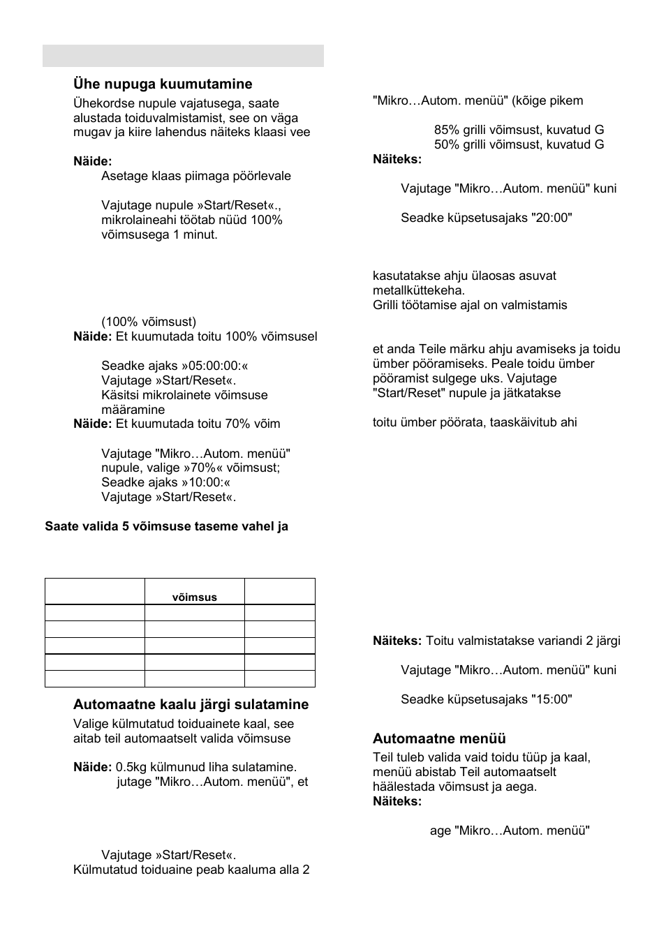 Kasutusjuhend | Gorenje GMO-23 Ora Ito User Manual | Page 166 / 175