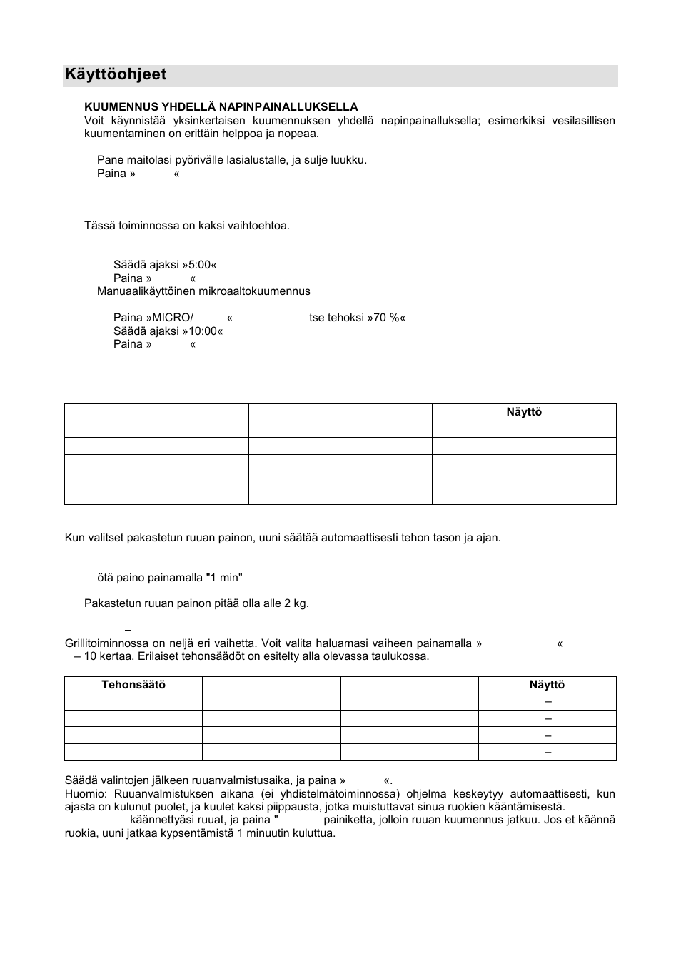 Käyttöohjeet | Gorenje GMO-20 DGB User Manual | Page 121 / 152