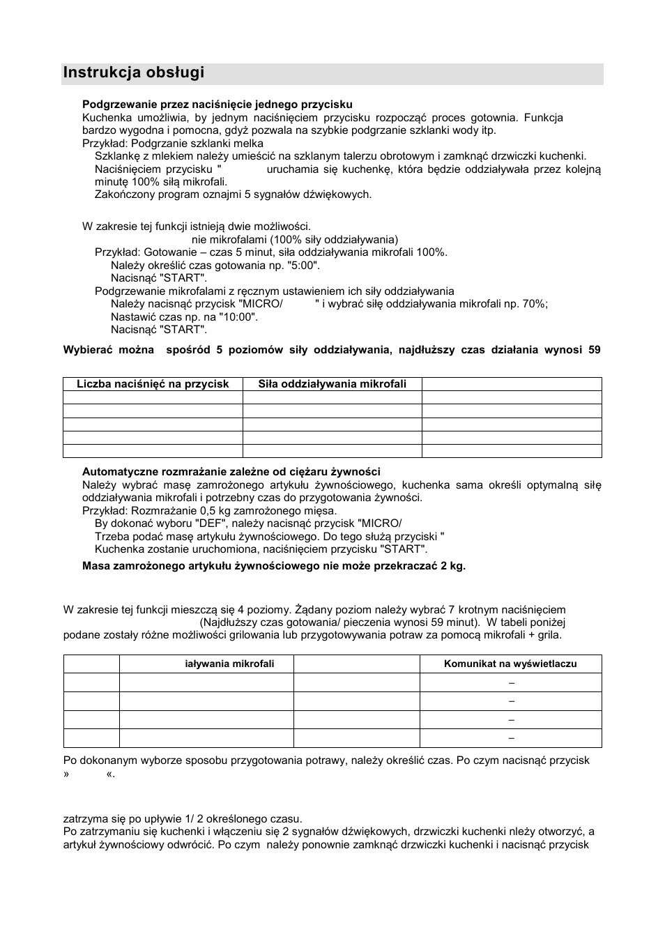 Instrukcja obsługi | Gorenje GMO-20 DGB User Manual | Page 58 / 152