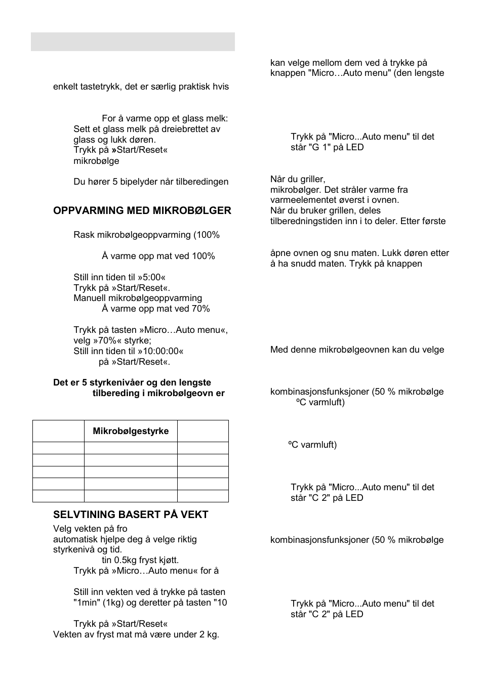 Brukerinstruksjoner | Gorenje GMO-24 DCS User Manual | Page 146 / 177