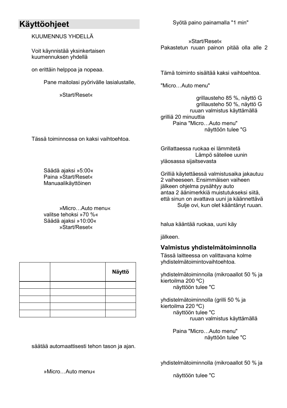 Käyttöohjeet | Gorenje GMO-24 DCS User Manual | Page 153 / 177