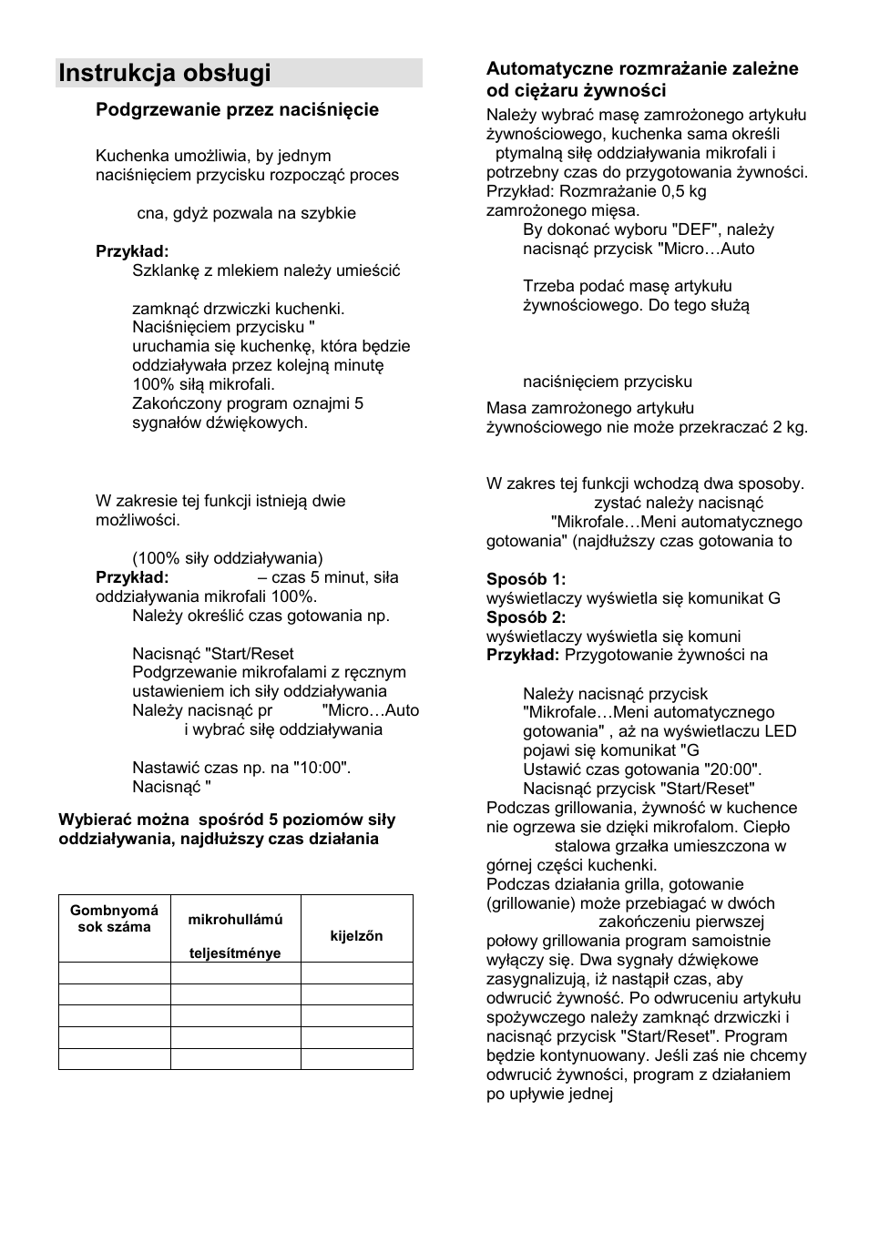 Instrukcja obsługi | Gorenje GMO-24 DCS User Manual | Page 71 / 177