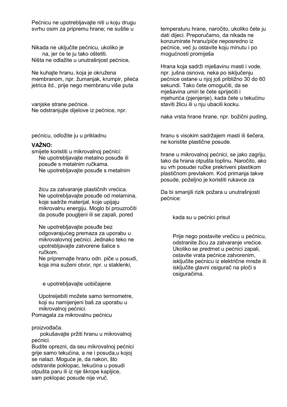 Gorenje GMO-23 DGE User Manual | Page 12 / 168