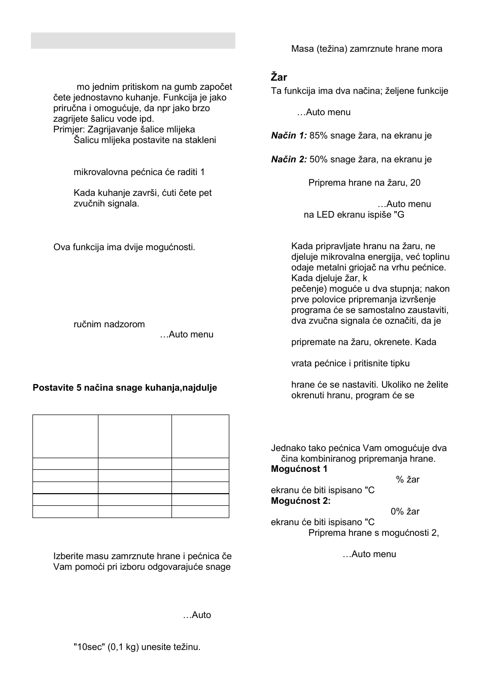 Uputstva za upravljanje | Gorenje GMO-23 DGE User Manual | Page 14 / 168