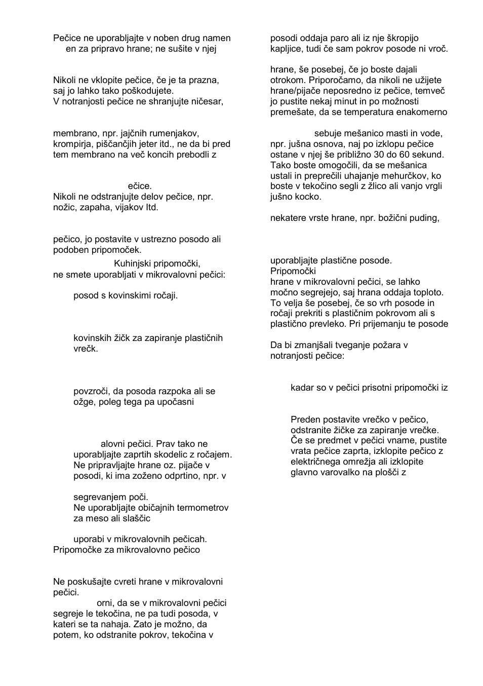 Gorenje GMO-23 DGE User Manual | Page 5 / 168