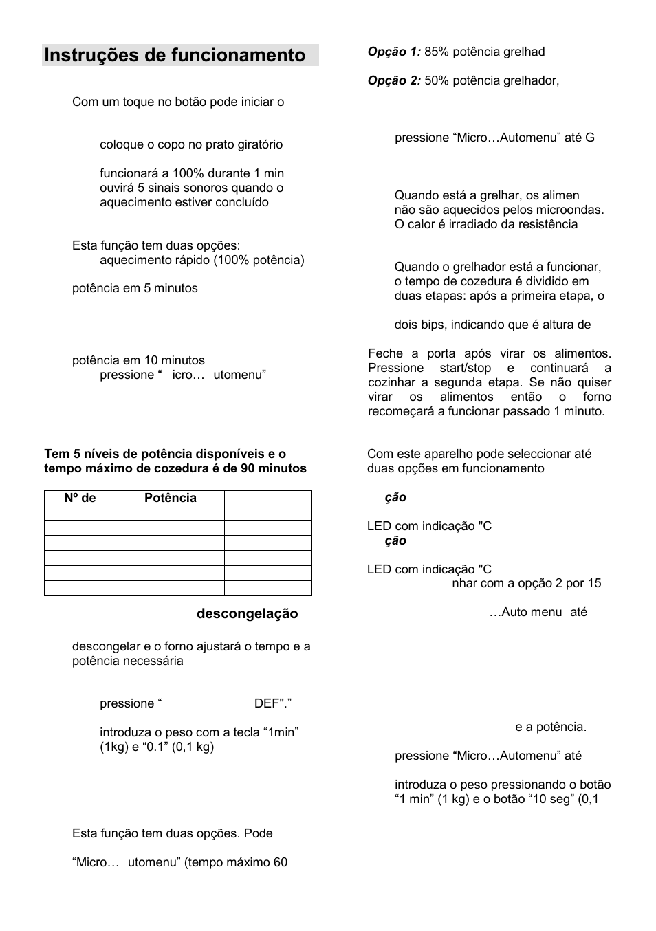 Instruções de funcionamento | Gorenje GMO-23 DGE User Manual | Page 81 / 168