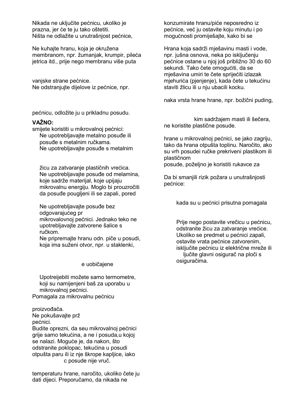 Gorenje GMO-25 DGE User Manual | Page 12 / 160