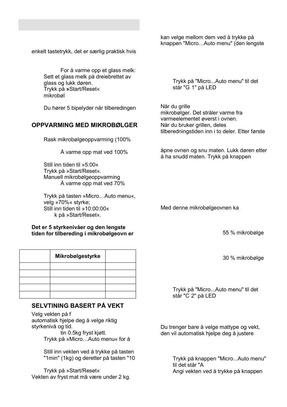 Brukerinstruksjoner | Gorenje GMO-25 DGE User Manual | Page 130 / 160