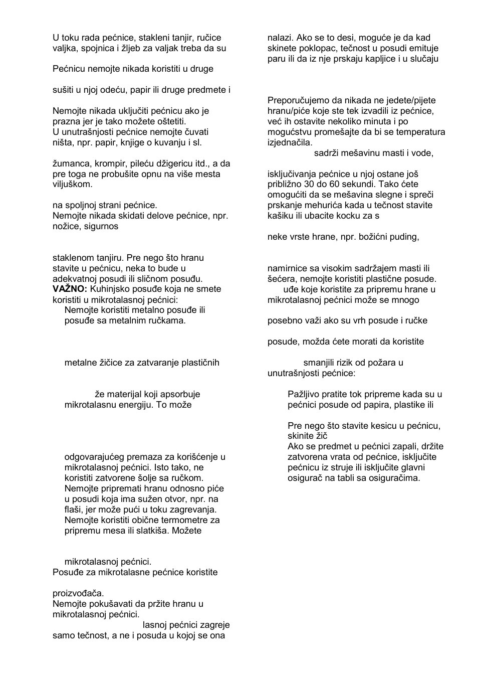 Gorenje GMO-25 DGE User Manual | Page 19 / 160
