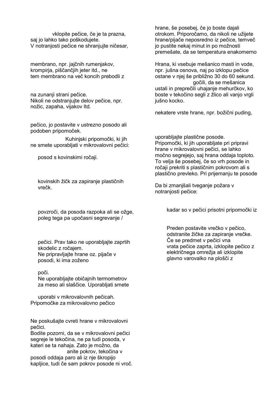 Gorenje GMO-25 DGE User Manual | Page 5 / 160