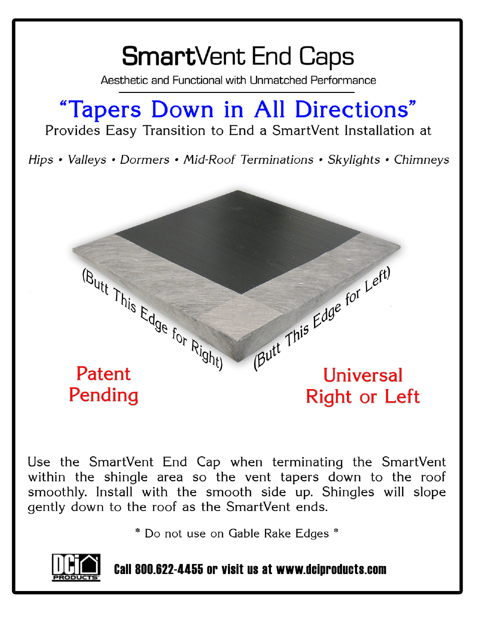 DCI Products SmartVent User Manual | Page 8 / 8