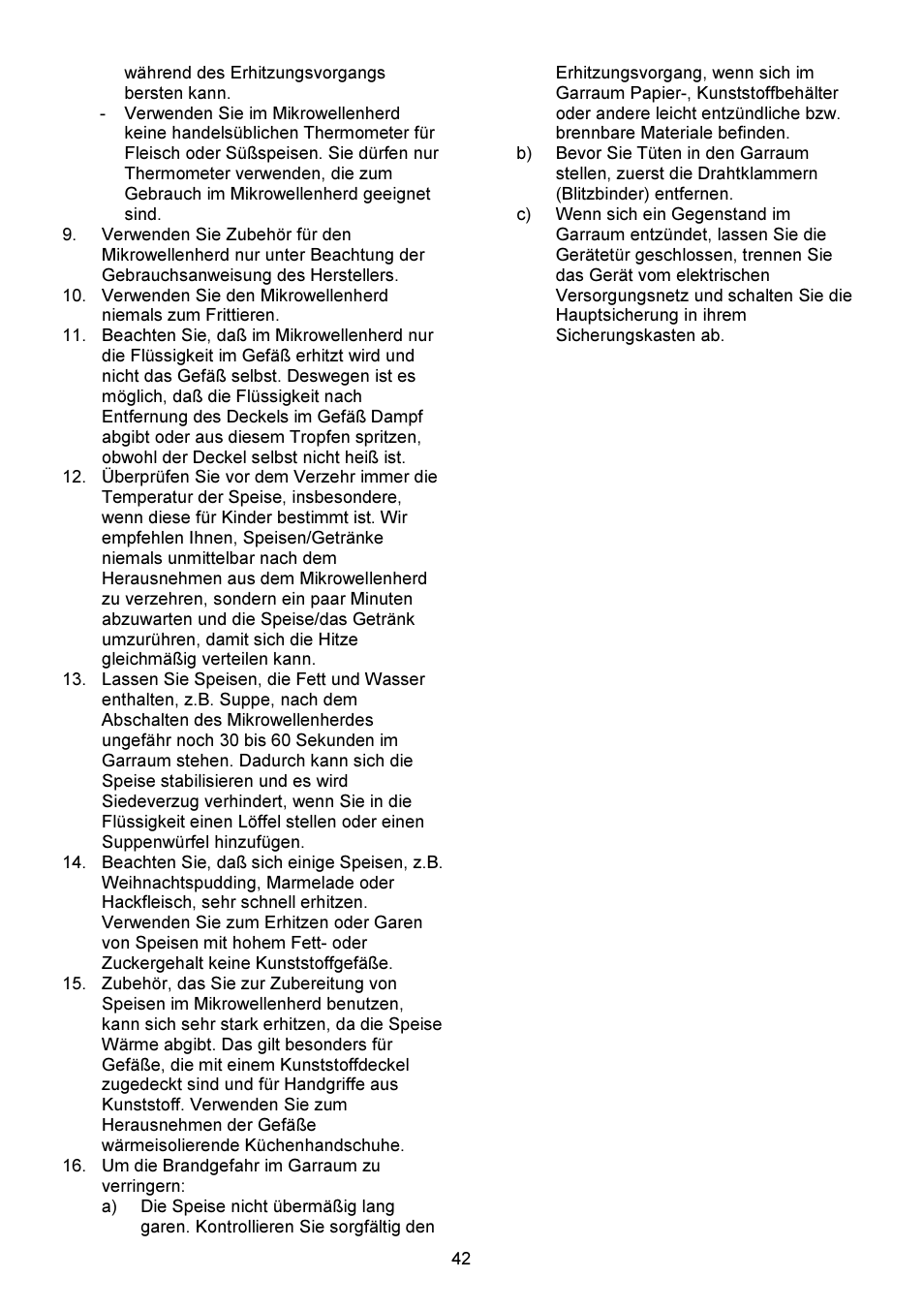 Gorenje GMO-23 DGW User Manual | Page 42 / 160