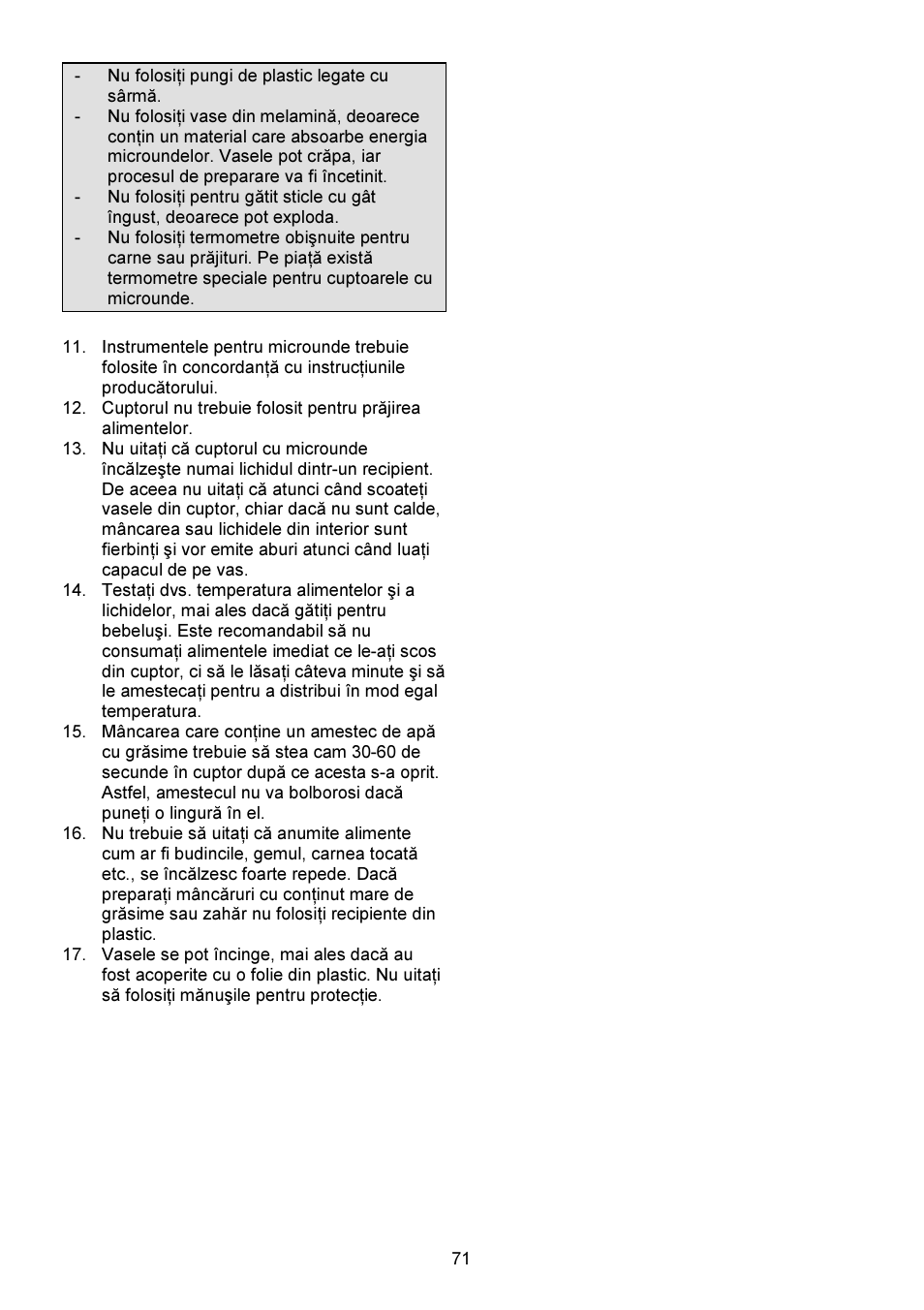 Gorenje GMO-23 DGW User Manual | Page 71 / 160