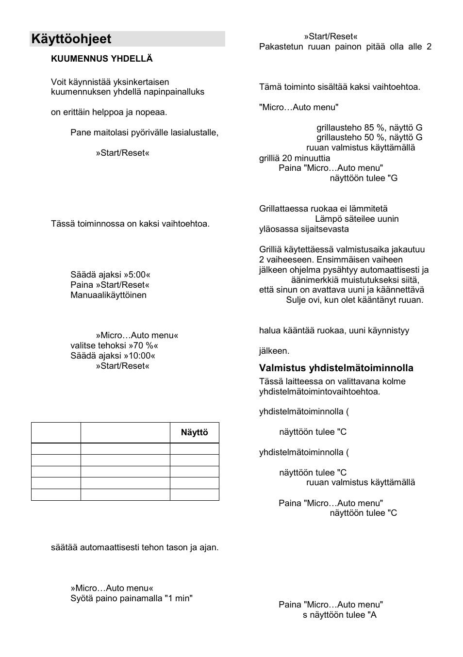 Käyttöohjeet | Gorenje GMO-23 DGB User Manual | Page 145 / 168