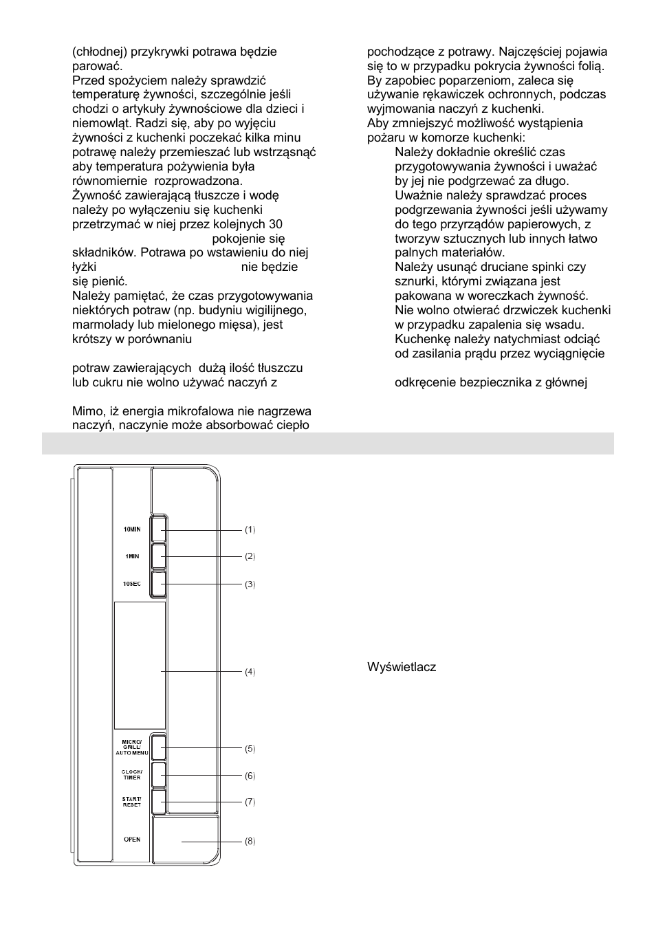 Opis kuchenki | Gorenje GMO-23 DGB User Manual | Page 65 / 168