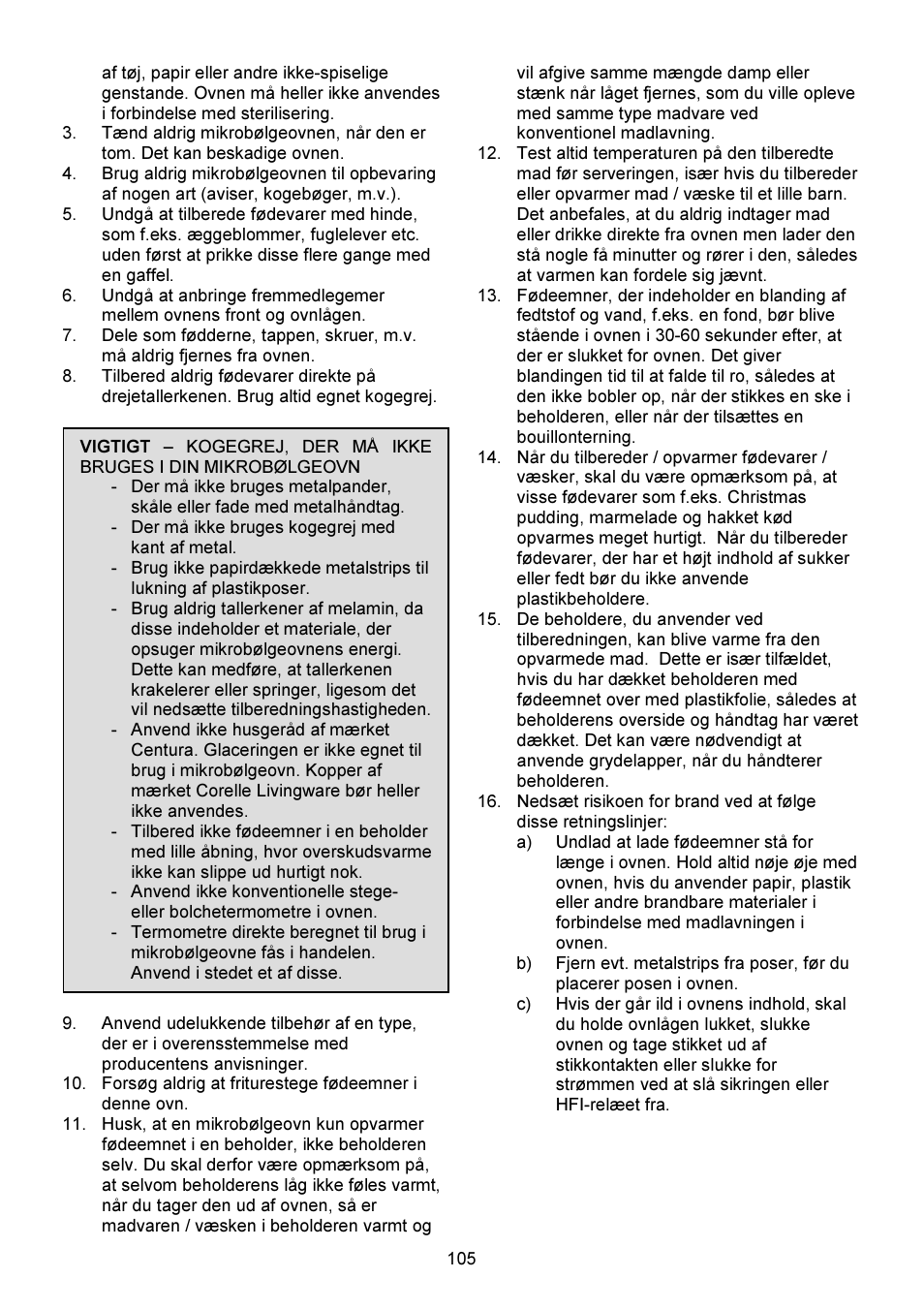 Gorenje GMO-23 DW User Manual | Page 105 / 144