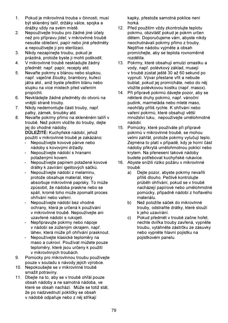 Gorenje GMO-23 DW User Manual | Page 79 / 144