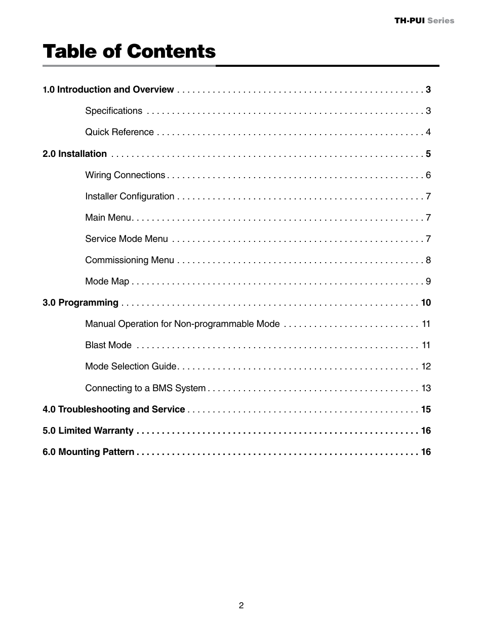 Detroit Radiant Products Company MP Series User Manual | Page 2 / 16