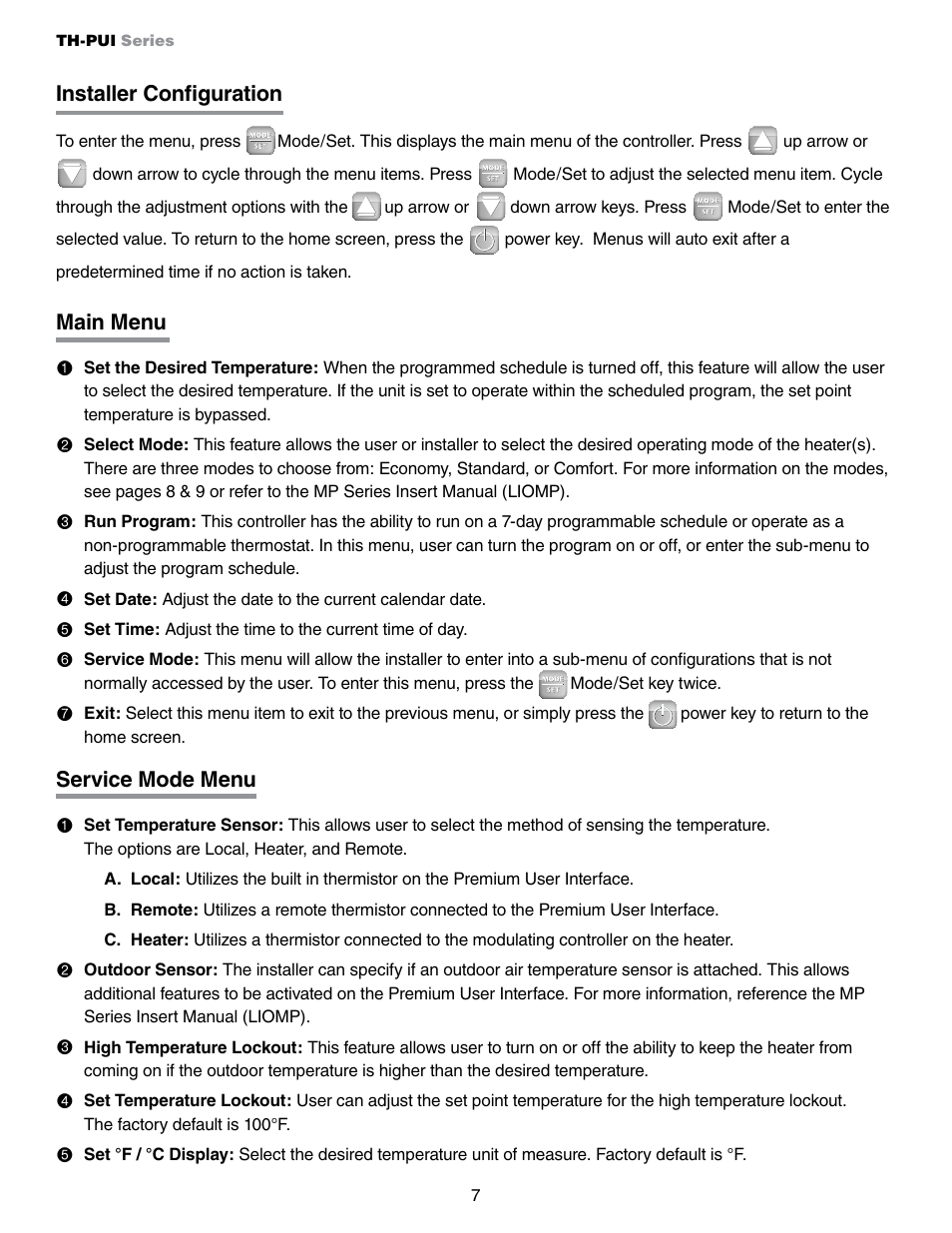 Detroit Radiant Products Company MP Series User Manual | Page 7 / 16