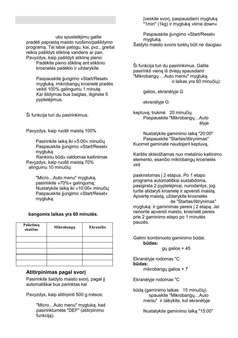 Operation instruction | Gorenje GMO-23 A User Manual | Page 153 / 169