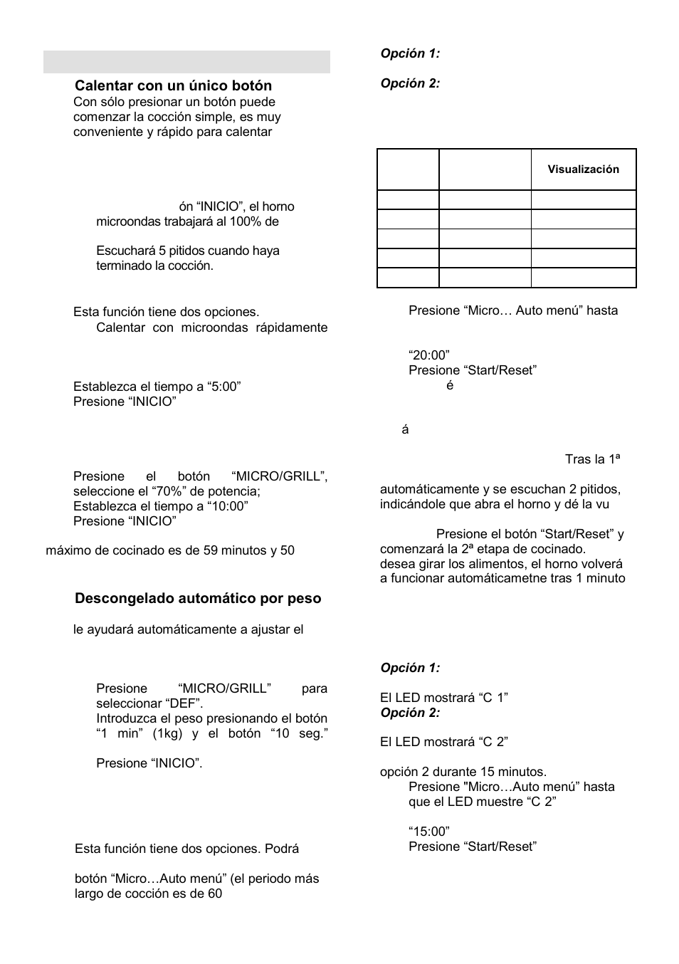 Instrucciones de uso | Gorenje GMO-23 A User Manual | Page 167 / 169