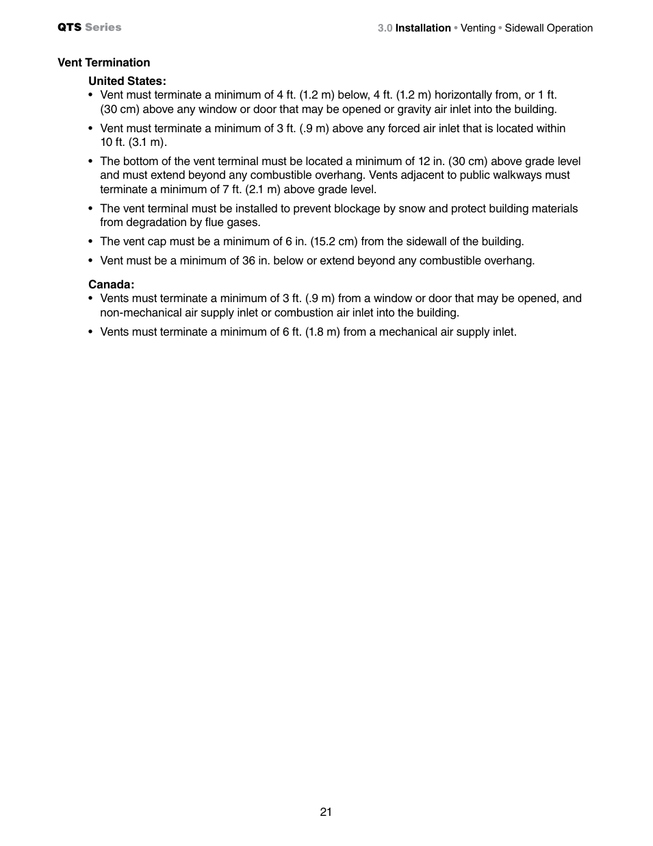 Detroit Radiant Products Company QTS Series User Manual | Page 21 / 44