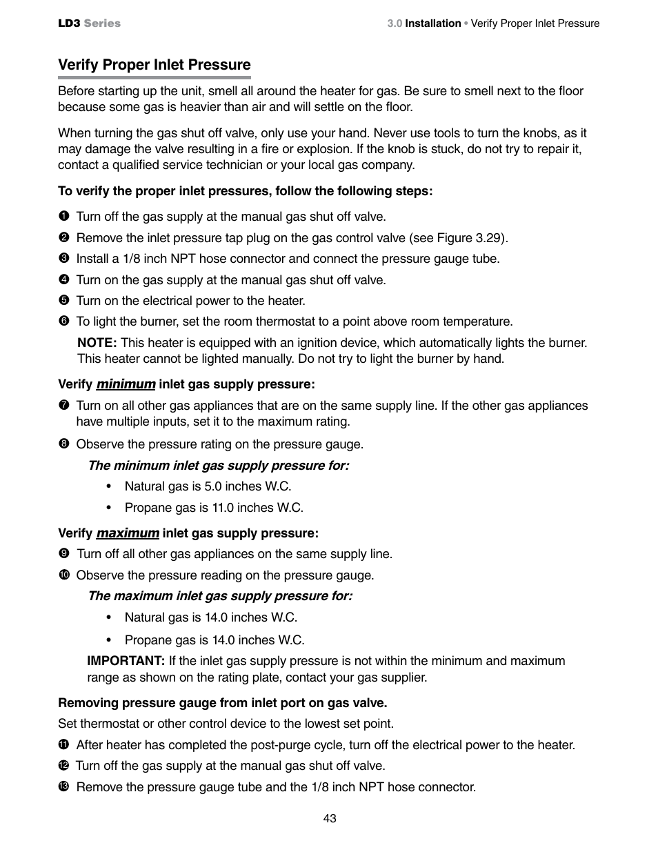 Detroit Radiant Products Company LD3 Series User Manual | Page 43 / 60