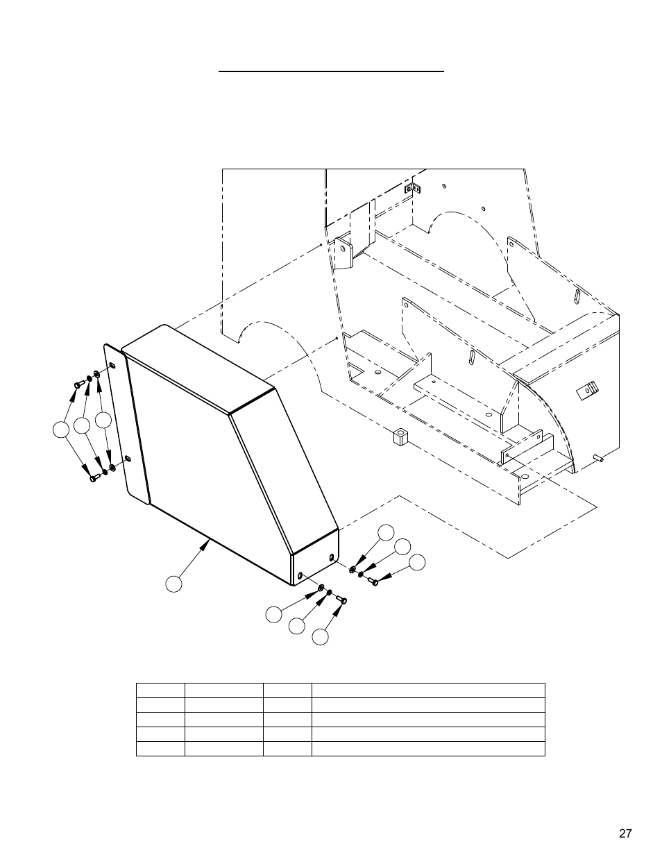 Belt guard assembly, Belt, Guard | Assembly | Diamond Products CG-1 Mini Groover User Manual | Page 27 / 32