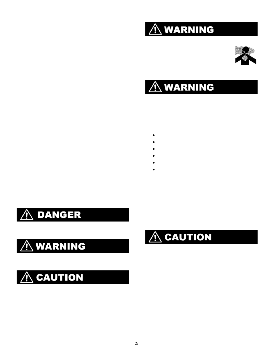 Safety precautions pg1, Safety precautions | Diamond Products CG-2 Mini Groover User Manual | Page 4 / 56