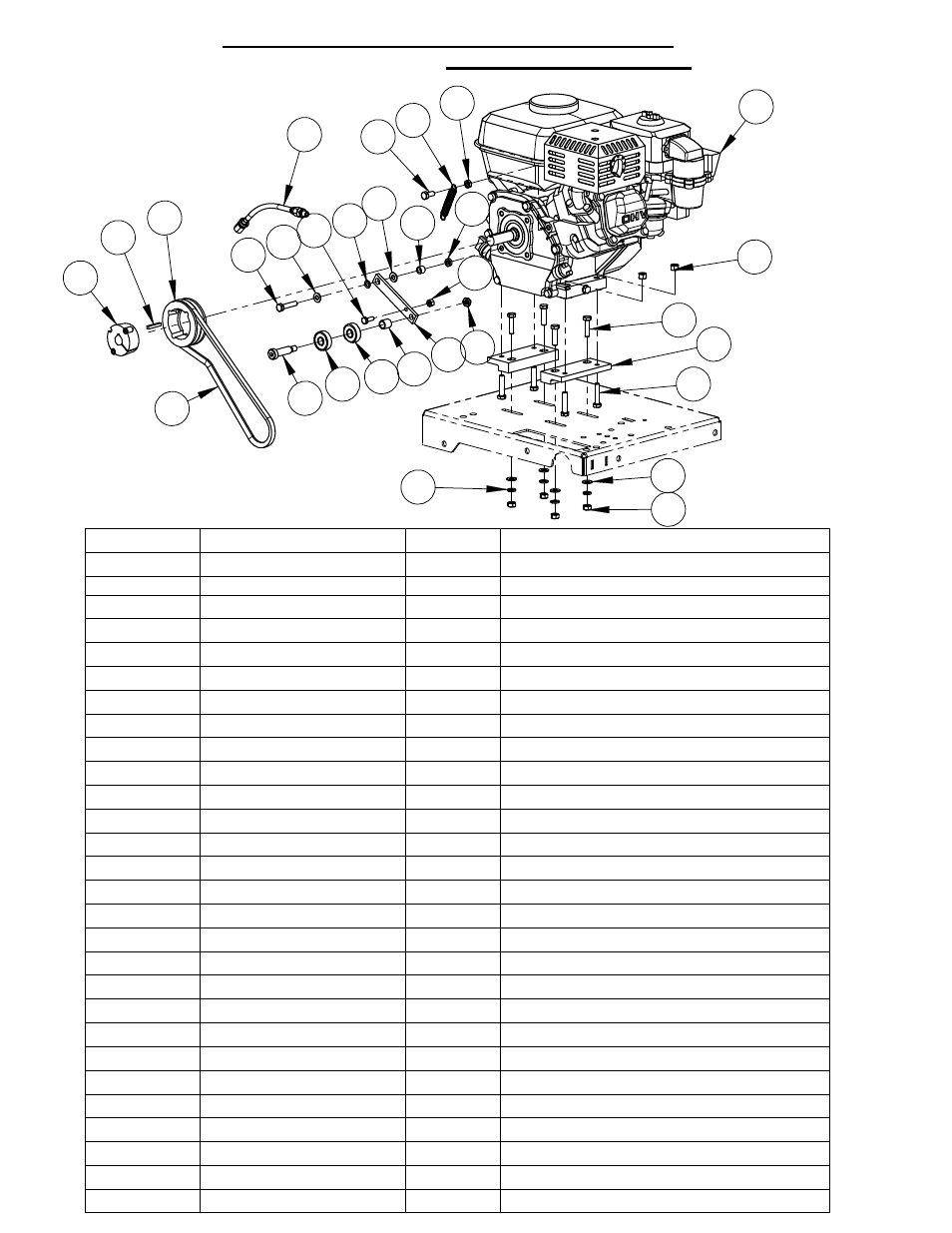 P8 motor assembly, Sheet1, Drawing view1 | Diamond Products CC155 User Manual | Page 8 / 12