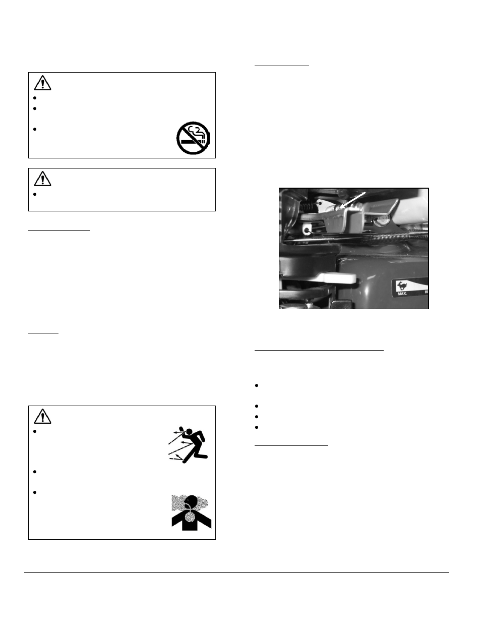 Fuel system, Fueling the saw, Storage | Engine, Engine speed, Tasks prior to starting the engine, Starting the engine | Diamond Products CC155 User Manual | Page 17 / 28