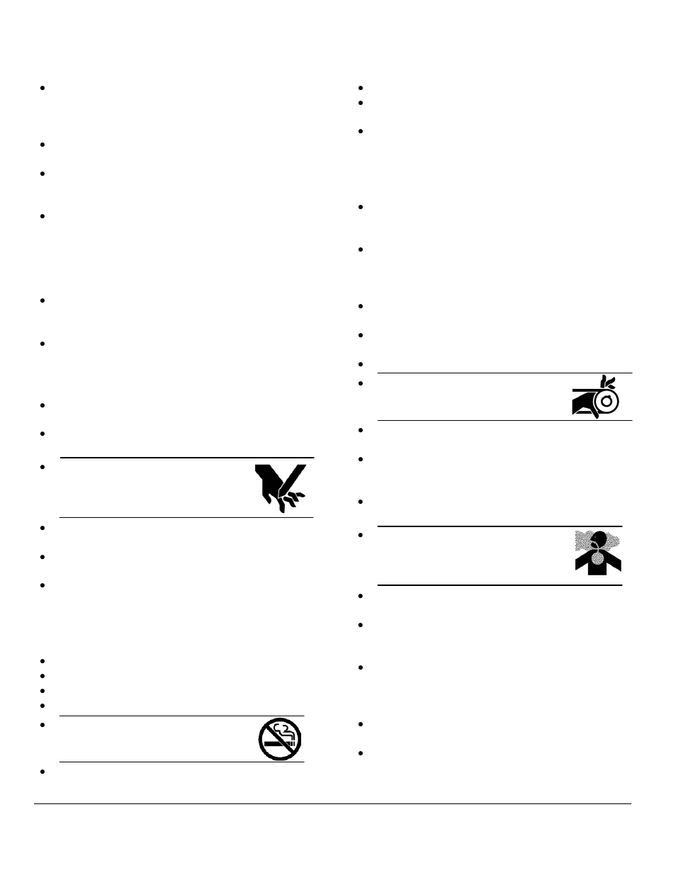 Blade guard safety, Fuel safety, Engine safety | Diamond Products CC155 User Manual | Page 7 / 28