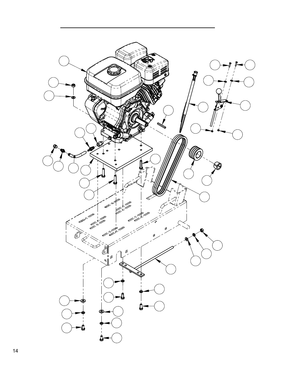 Robin 9 hp engine | Diamond Products CC1300XL (Gas) User Manual | Page 14 / 24