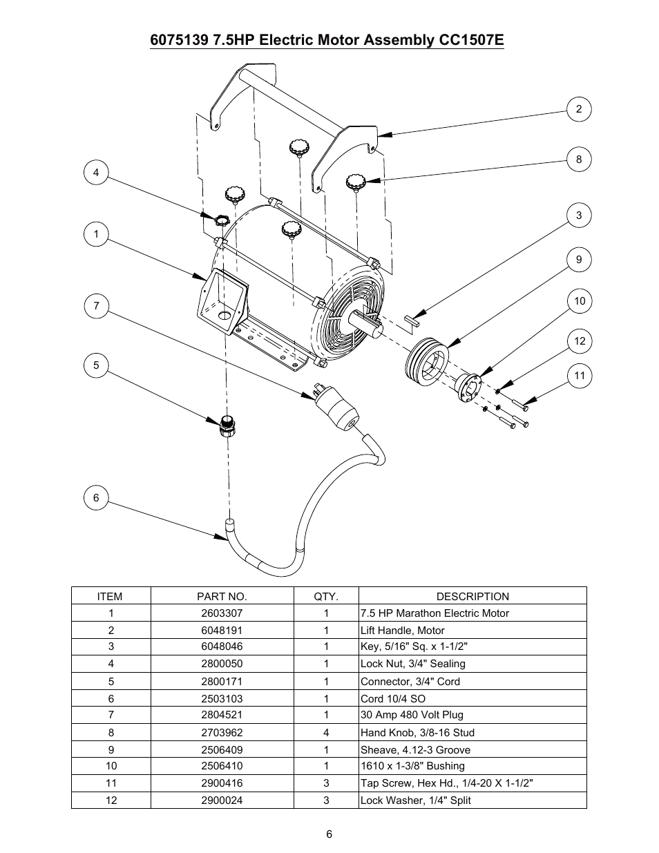 Sheet1, Drawing view1 | Diamond Products CC1507E User Manual | Page 6 / 20