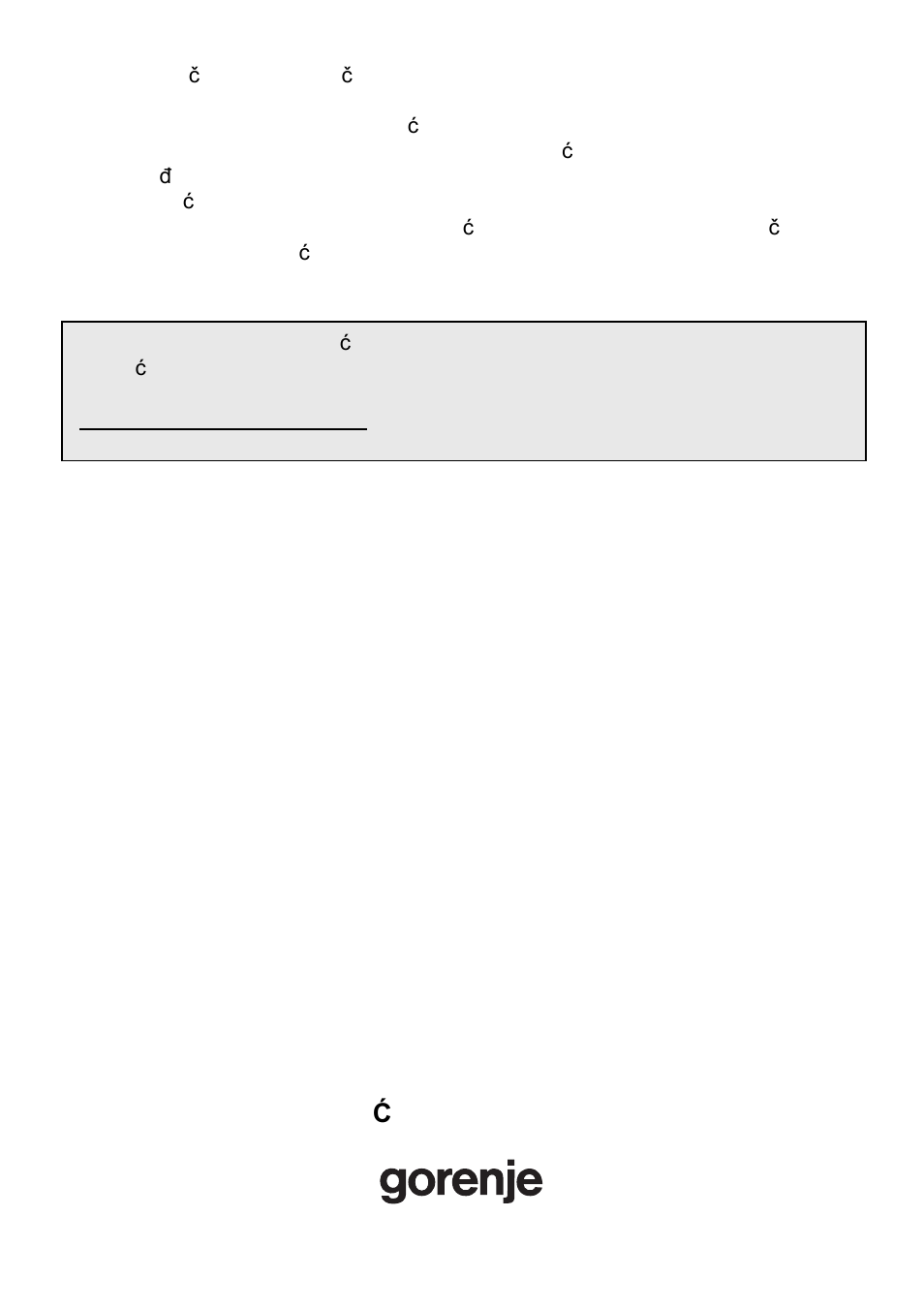 Gorenje CMO-200 DS User Manual | Page 20 / 124