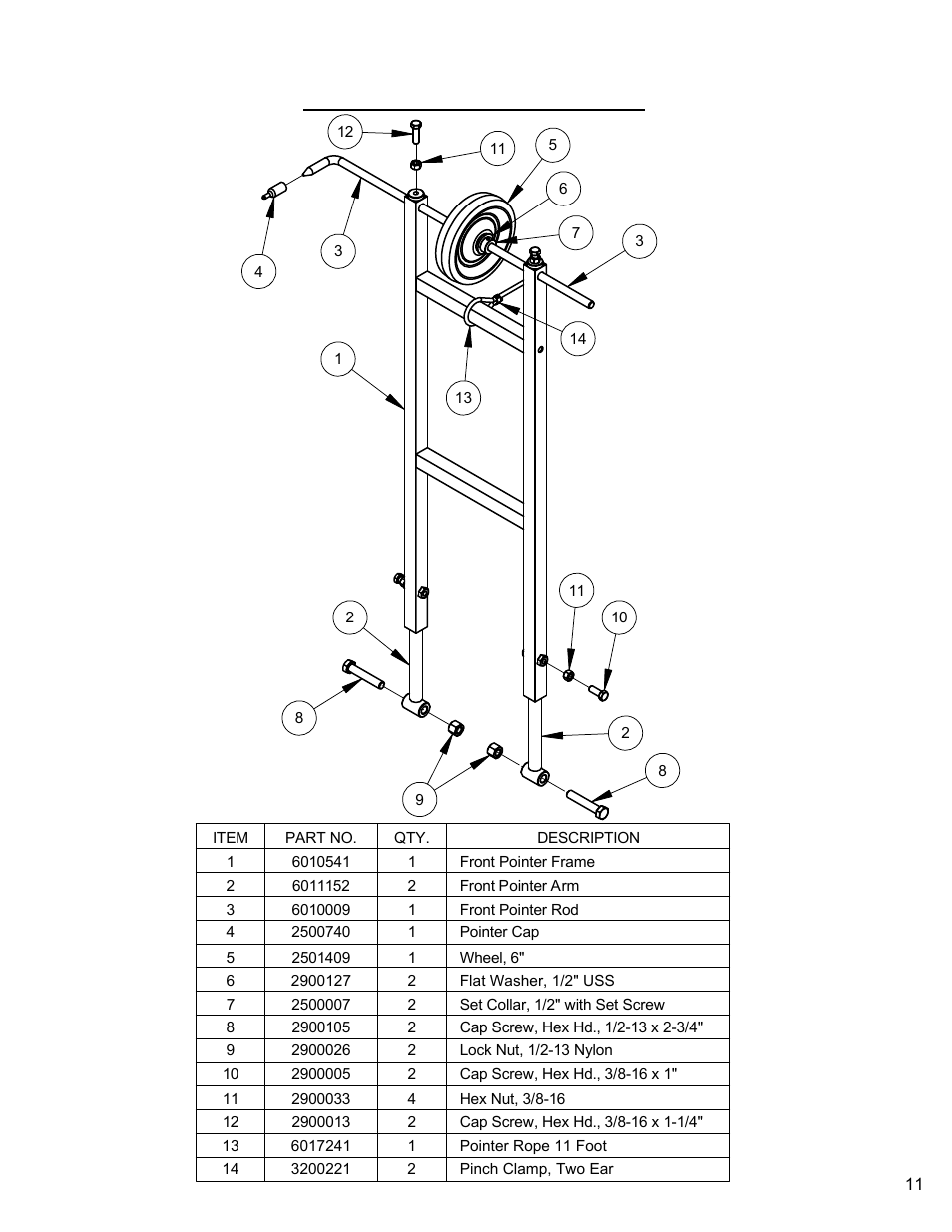 Diamond Products CC2500 (Gas) User Manual | Page 11 / 56