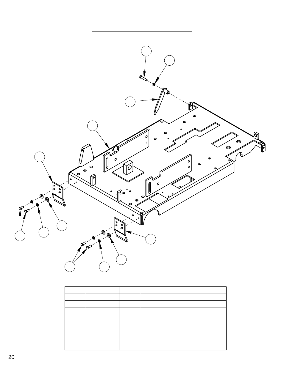 Frame base assembly | Diamond Products CC3500E (Electric) User Manual | Page 20 / 68