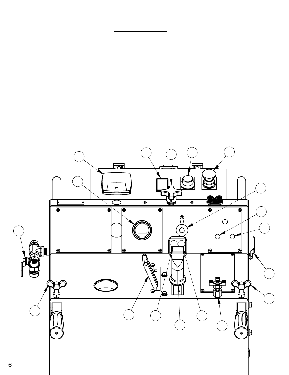 Controls legend | Diamond Products CC3500E (Electric) User Manual | Page 6 / 68
