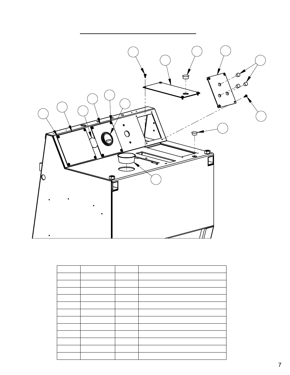 Instrument panel assembly | Diamond Products CC3500E (Electric) User Manual | Page 7 / 68