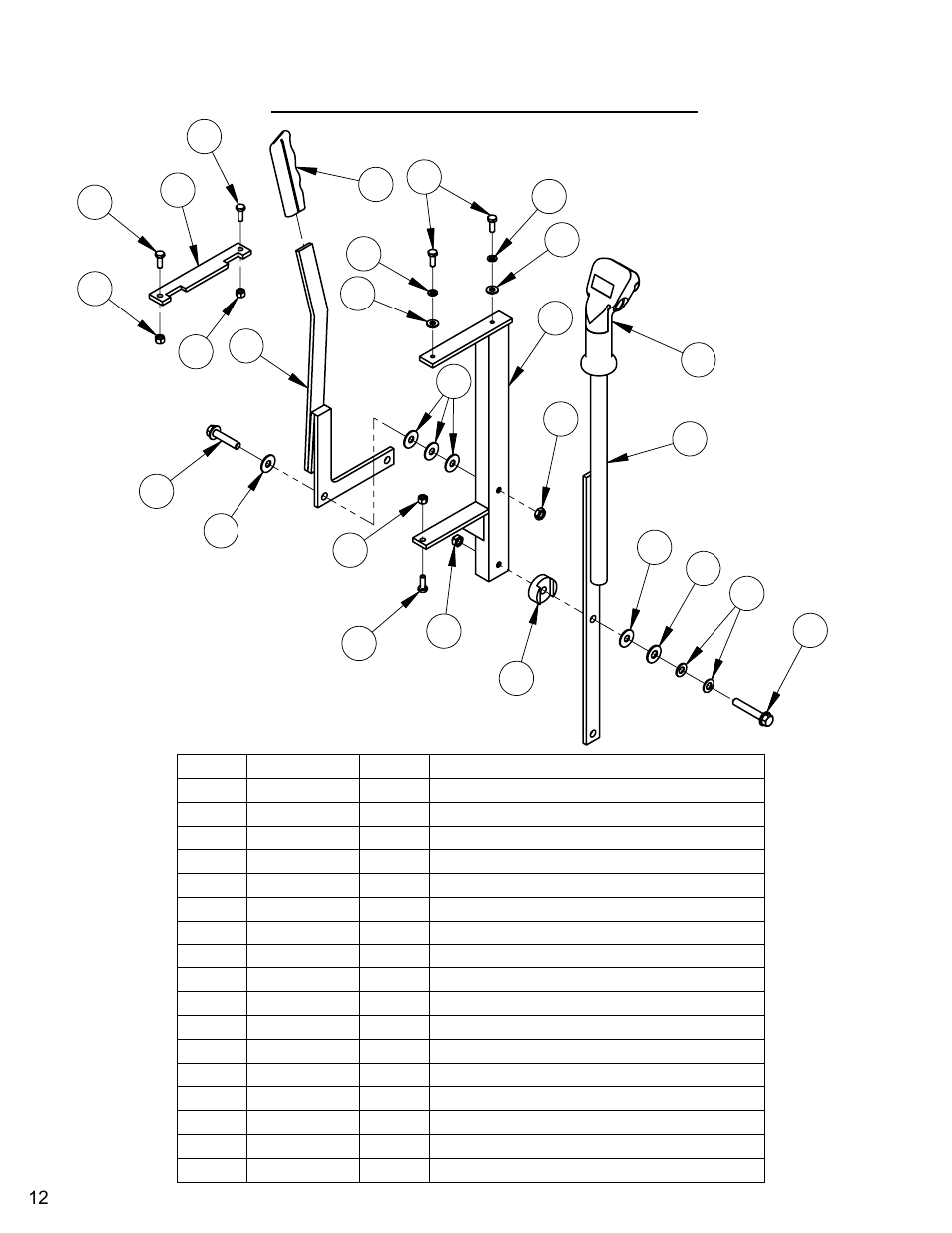 Control lever assembly (eaton) | Diamond Products CC3535 User Manual | Page 12 / 64