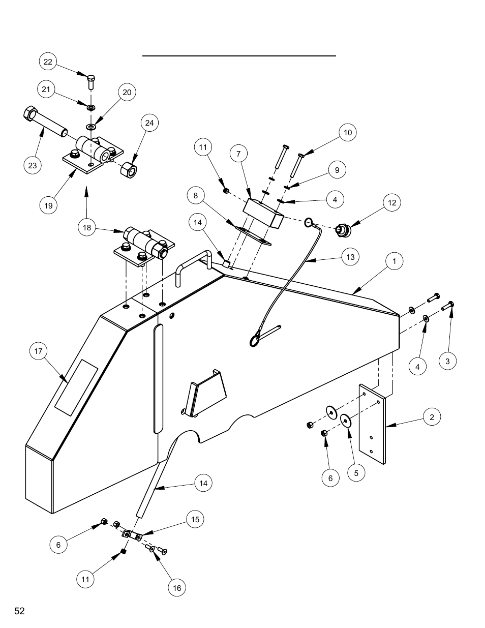 30" blade guard assembly, 30” blade guard assembly | Diamond Products CC3728 User Manual | Page 52 / 80