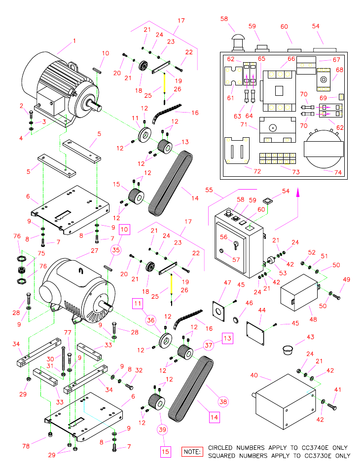 Diamond Products CC3700 User Manual | Page 22 / 40