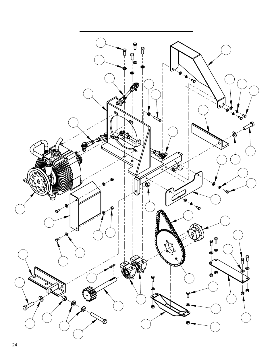 Rear drive assembly (eaton) | Diamond Products CC3700E User Manual | Page 24 / 84