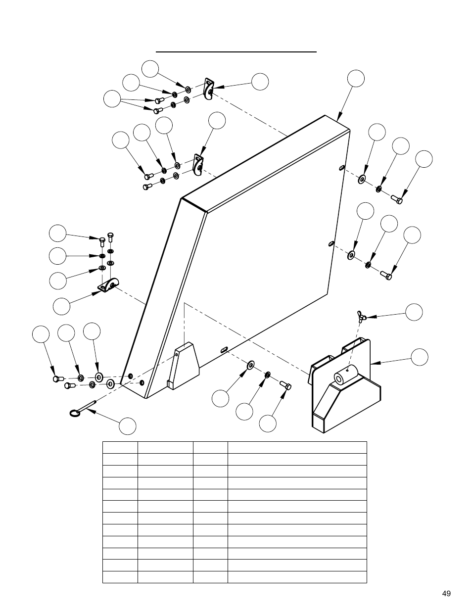 Belt guard assembly | Diamond Products CC3700E User Manual | Page 49 / 84