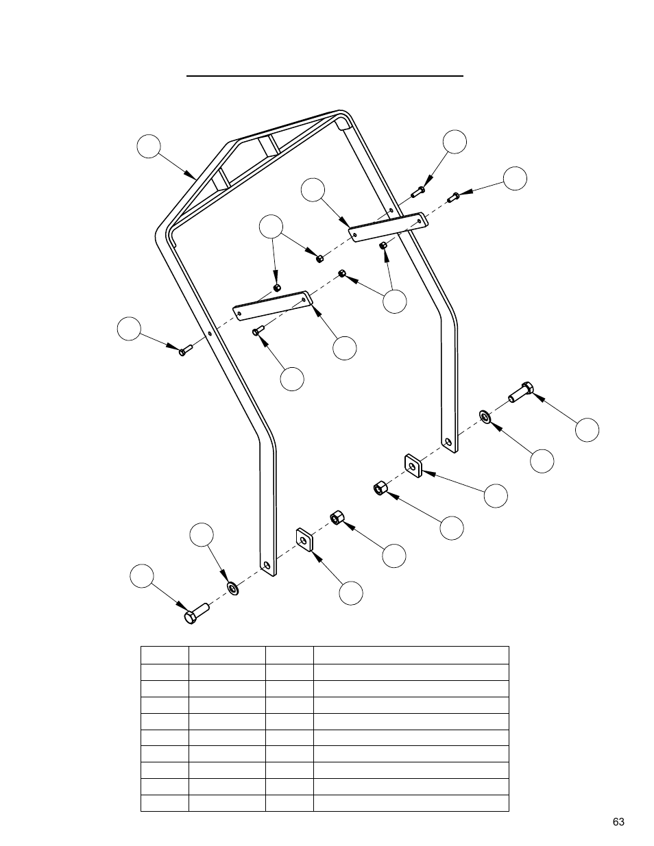 Optional frame lift assembly, Optional soft start control assembly, For optional soft start unit) | Diamond Products CC3700E User Manual | Page 63 / 84