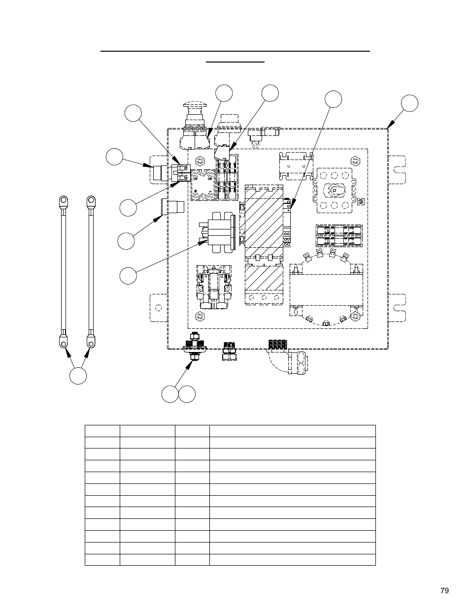 Starter box, dc travel, Starter box, dc travel option | Diamond Products CC3700E User Manual | Page 79 / 84