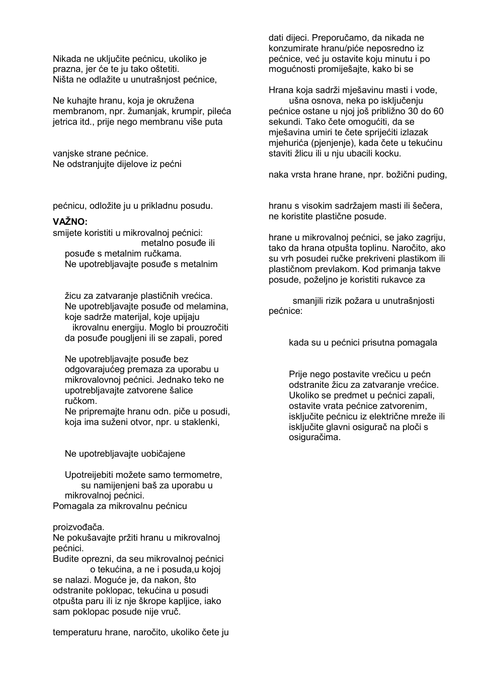 Gorenje GMO-25 DCE User Manual | Page 12 / 169